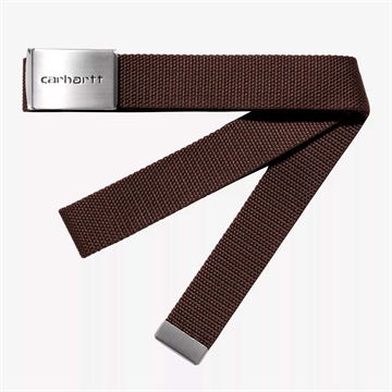 Carhartt WIP Clip Belt Chrome Tobacco